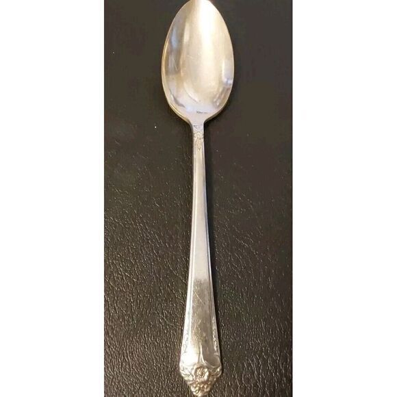 Vintage 1950 IS Rogers & Bro reinforced Silver Plate Teaspoon Starlight‎ - Picture 1 of 4